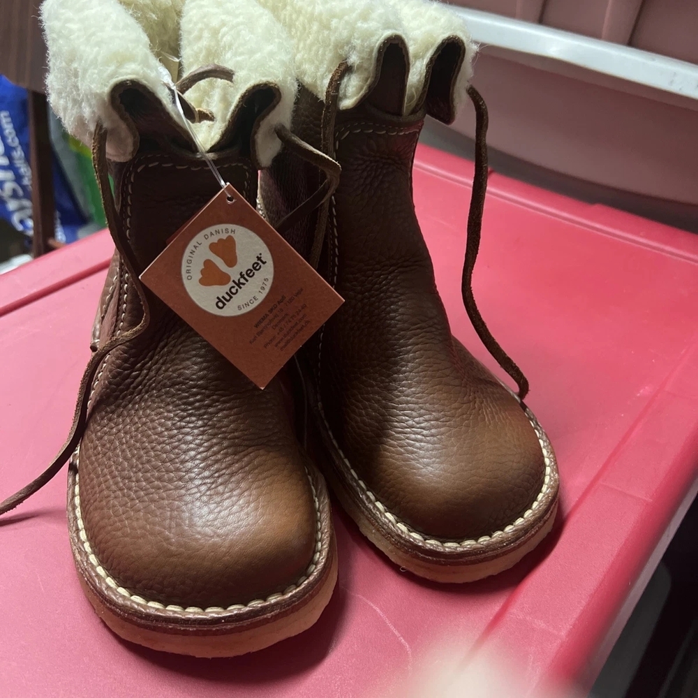 Duckfeet Arhus Women's Brown Ankle Boots